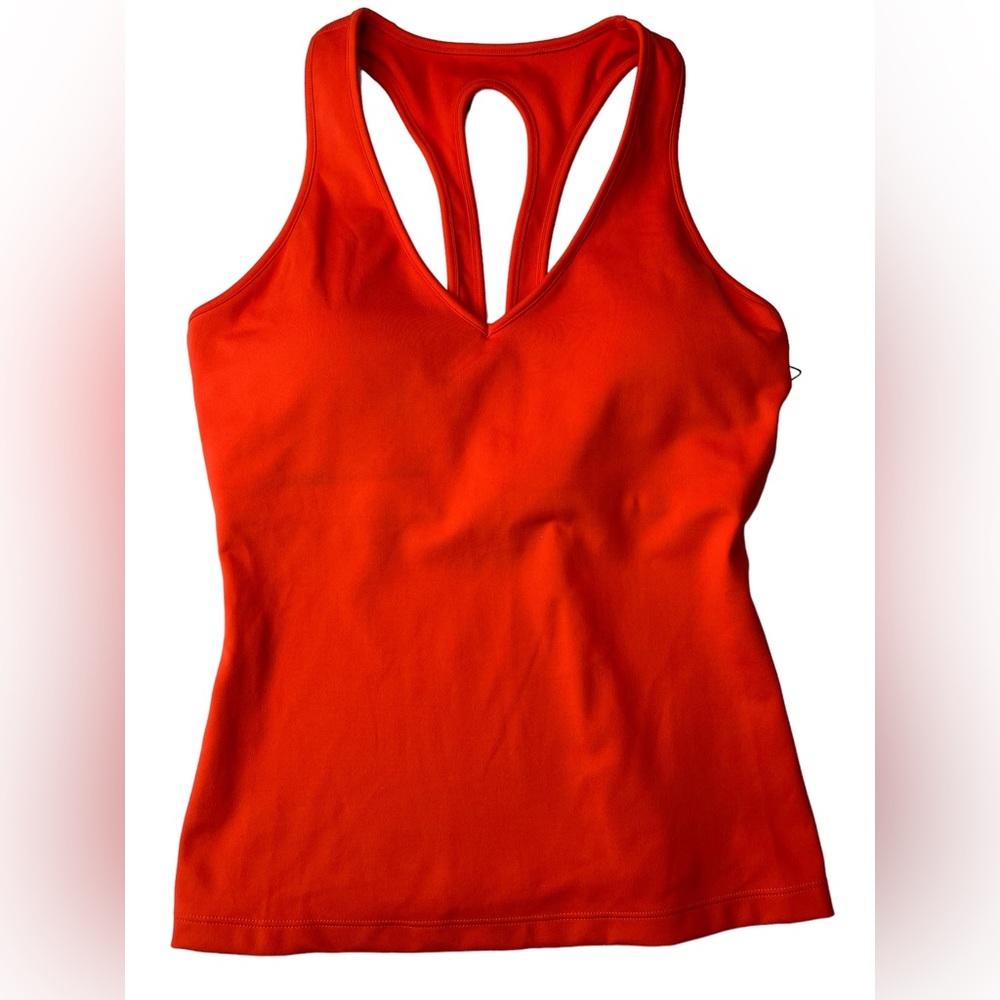 Carbon38 Burnt Orange Exercise Top Size Medium